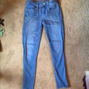 American eagle super super stretch jeggings